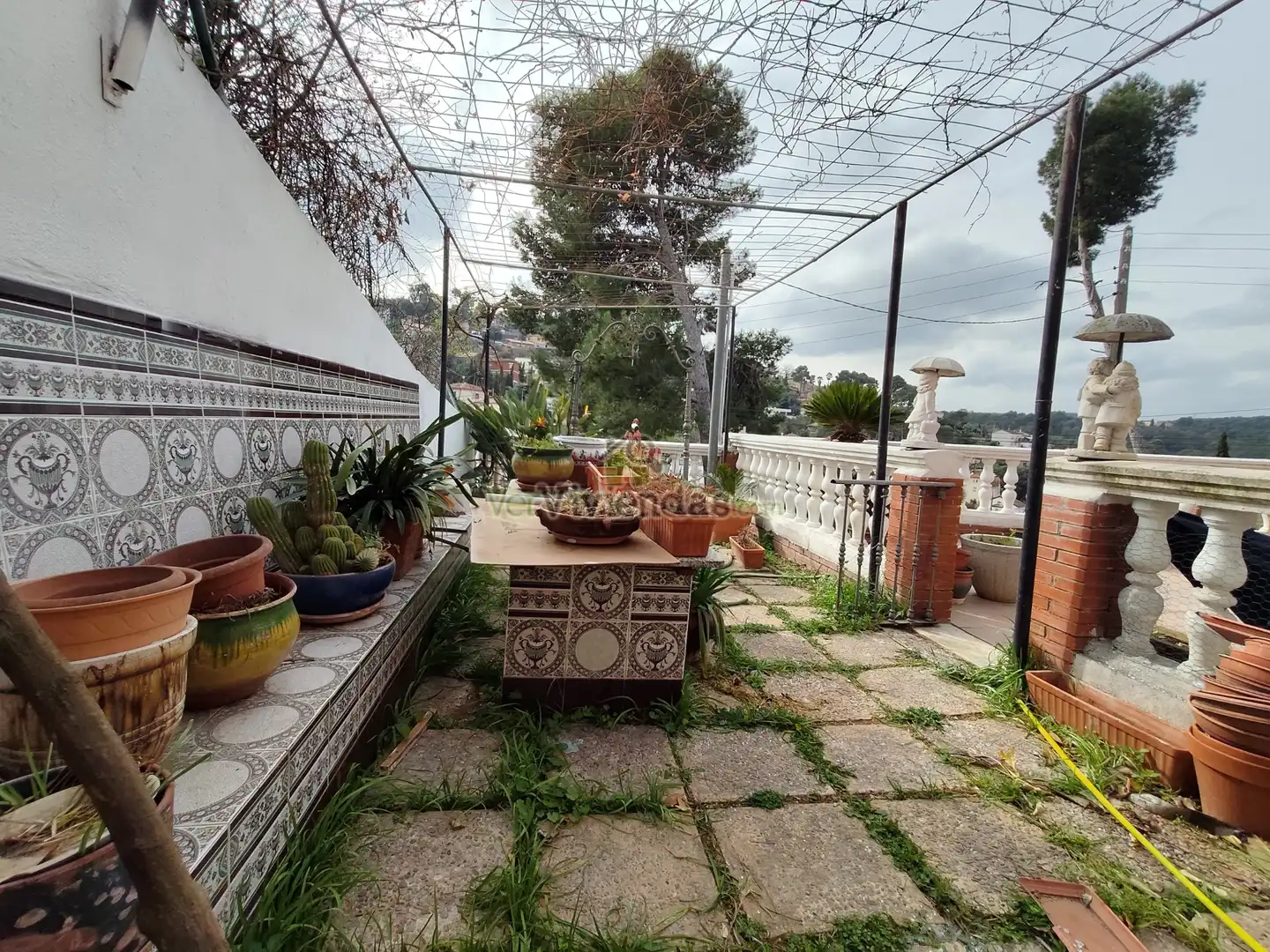 Terrassa de Casa o xalet en venda en Cerdanyola del Vallès amb Calefacció, Jardí privat i Parquet
