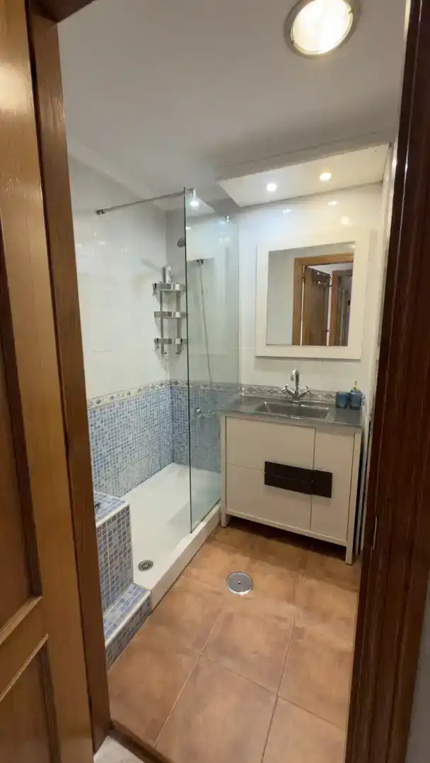 Badezimmer von Wohnung zum Verkauf in  Murcia Capital mit Klimaanlage und Balkon
