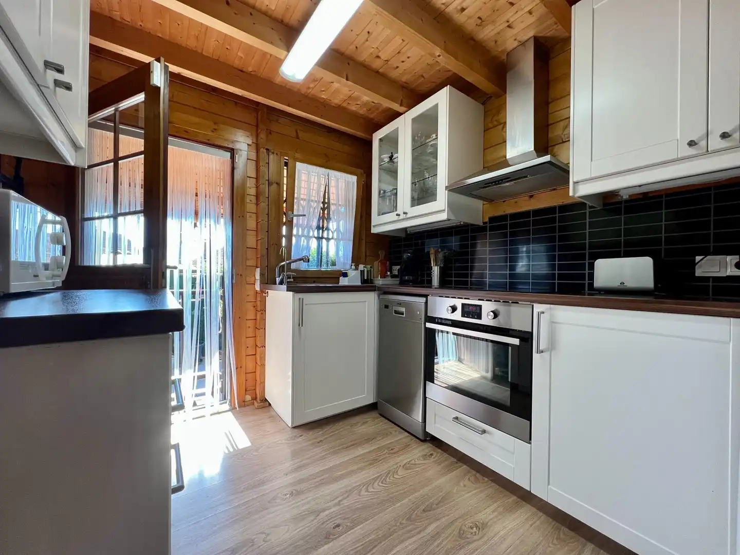 Cocina de Casa o chalet en venta en Cànoves I Samalús con Aire acondicionado, Calefacción y Jardín privado