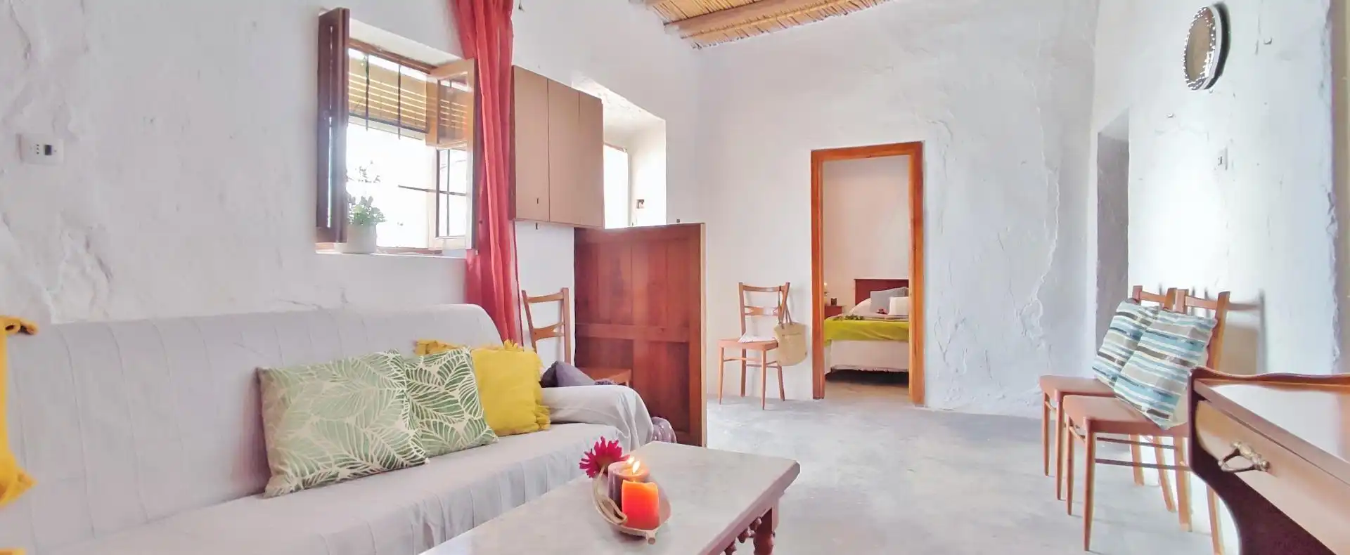 Sala de estar de Finca rústica en venta en Sorbas con Calefacción