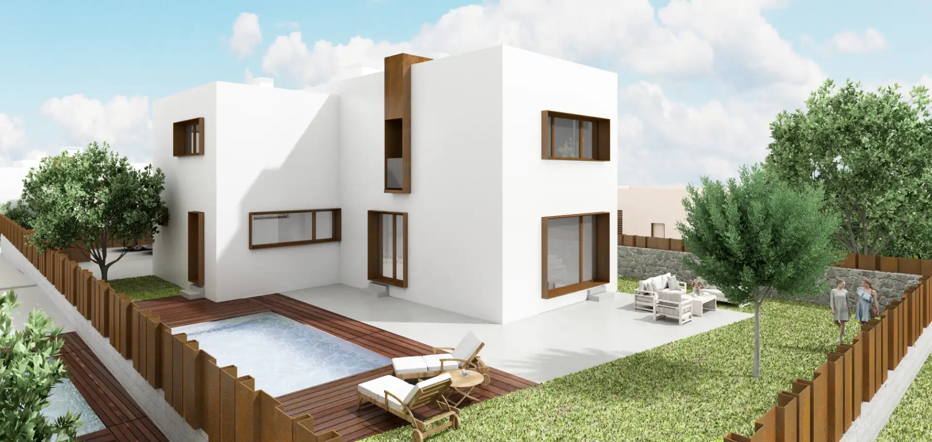 Garten von Haus oder Chalet zum Verkauf in Torrelodones mit Heizung, Privatgarten und Terrasse