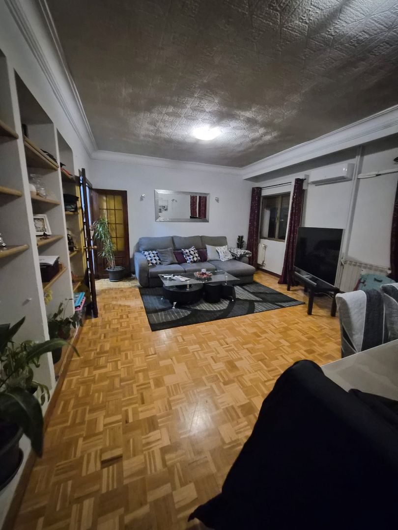 Sala de estar de Piso en venta en  Madrid Capital con Aire acondicionado, Calefacción y Terraza