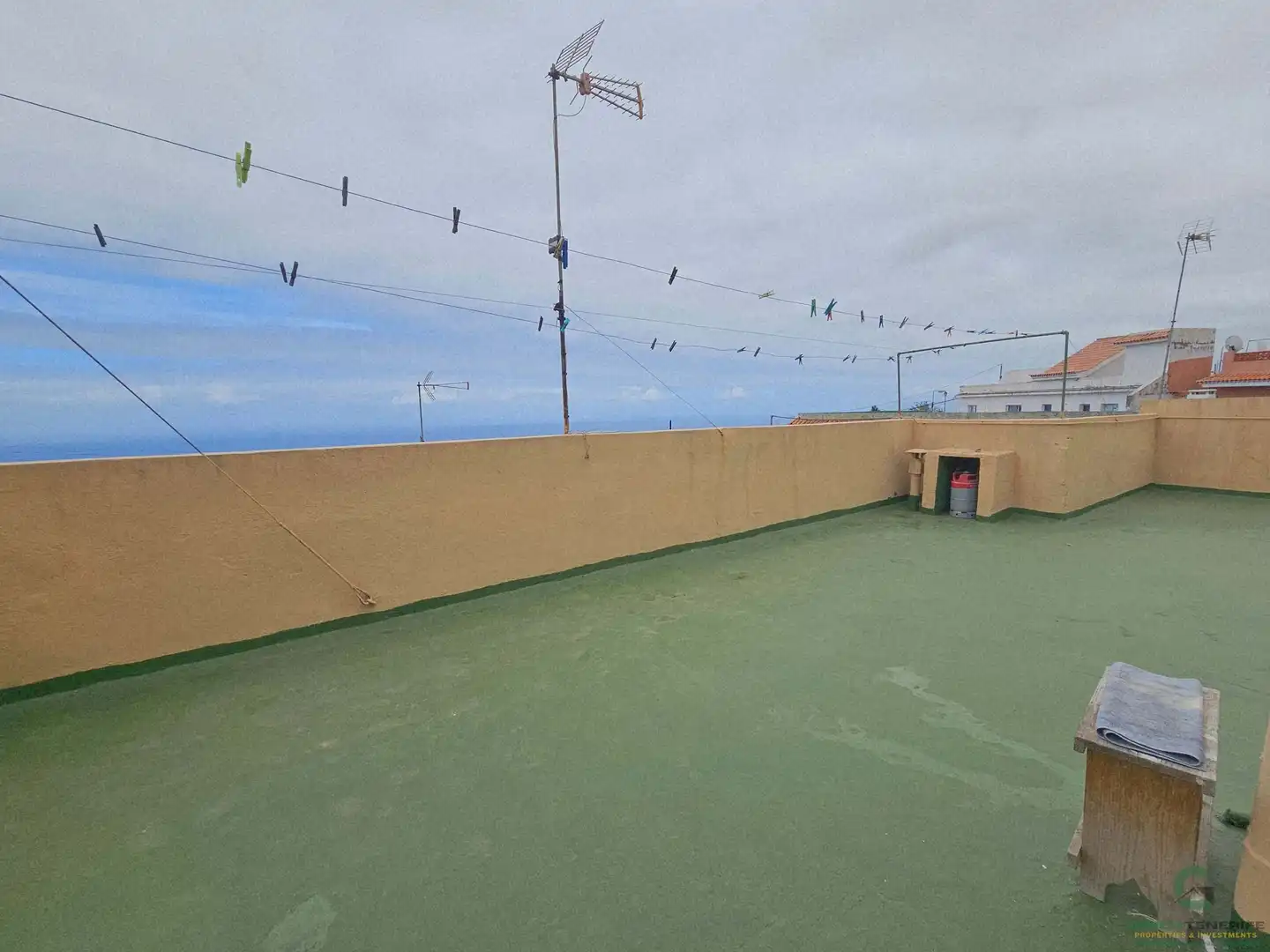 Terrasse von Einfamilien-Reihenhaus zum Verkauf in Garachico mit Terrasse und Abstellraum