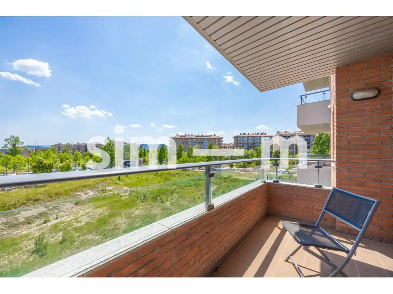 Terrace of Flat for sale in Vic  with Heating, Parquet flooring and Terrace