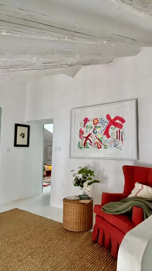 Living room of Houses for sale in Riogordo  with Terrace and Swimming Pool