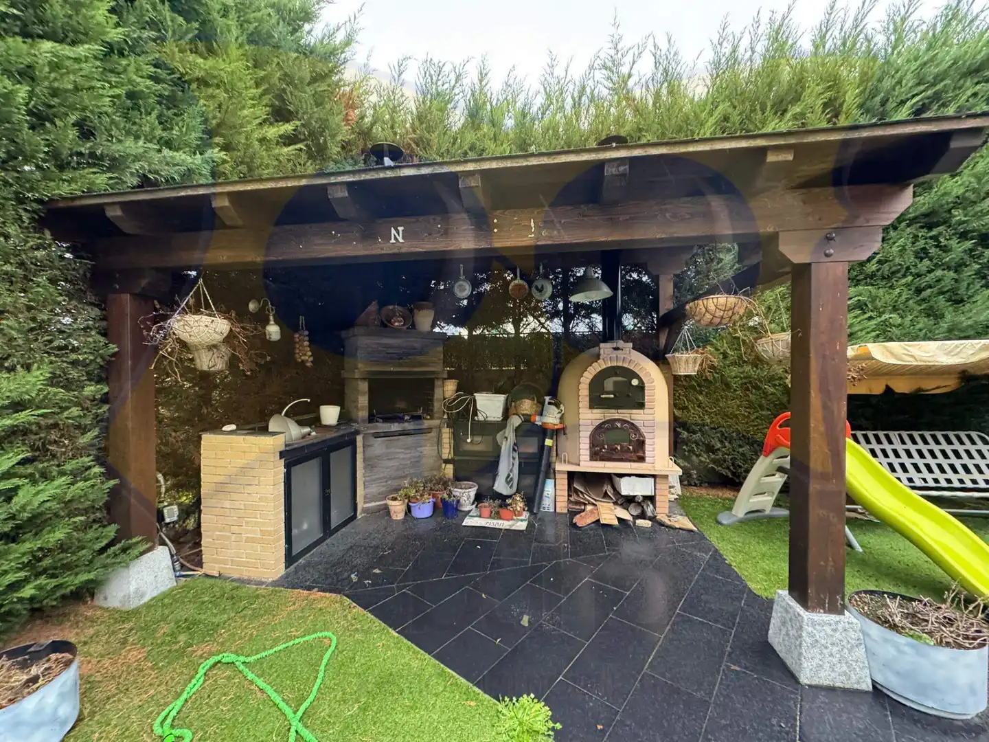 Terraza de Casa o chalet en venta en Carbajosa de la Sagrada con Aire acondicionado, Calefacción y Jardín privado