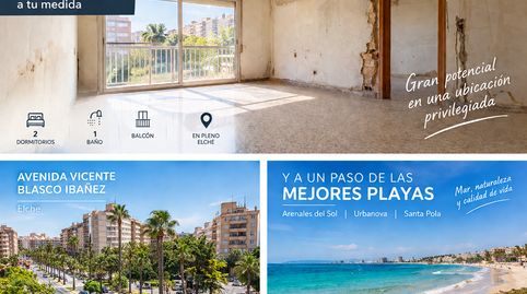 Foto 3 de Piso en venta en Avenida Vicente Blasco Ibañez, Pont Nou - Corazón de Jesús, Elche / Elx