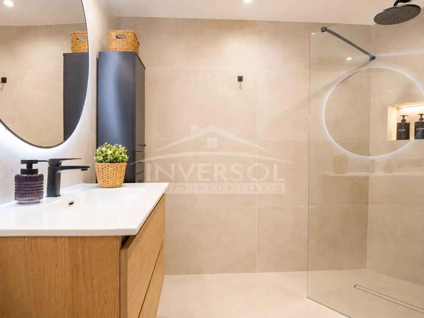 Badezimmer von Wohnung zum Verkauf in El Ejido mit Klimaanlage, Heizung und Terrasse