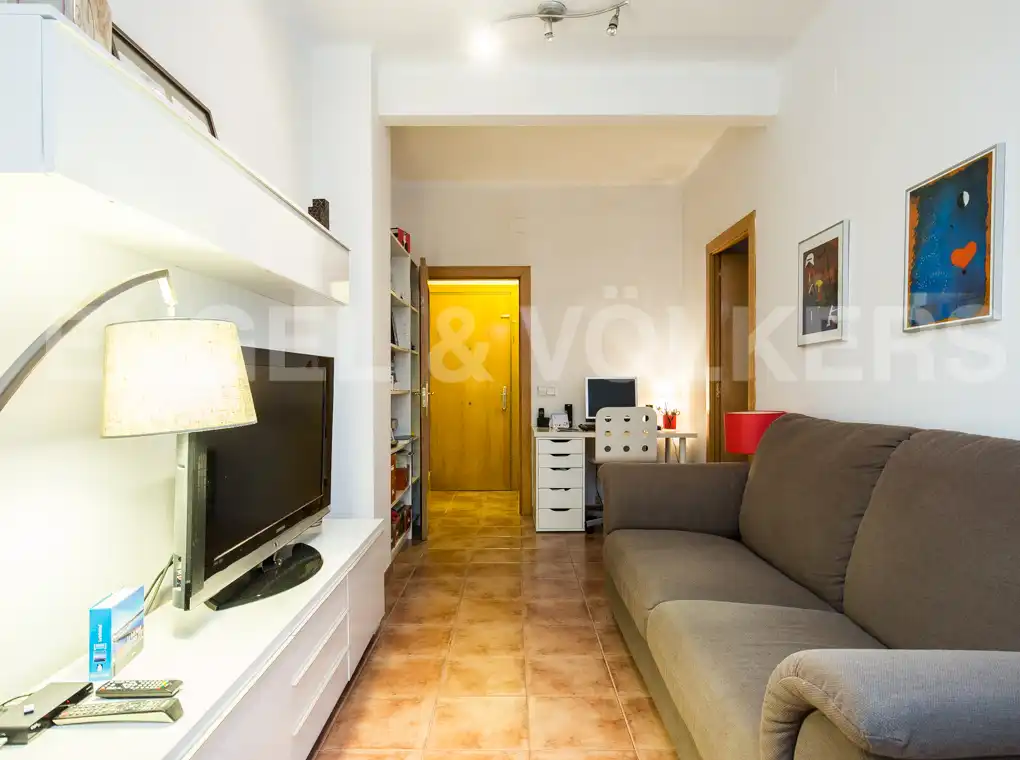 Living room of Flat for sale in Barcelona  with Heating