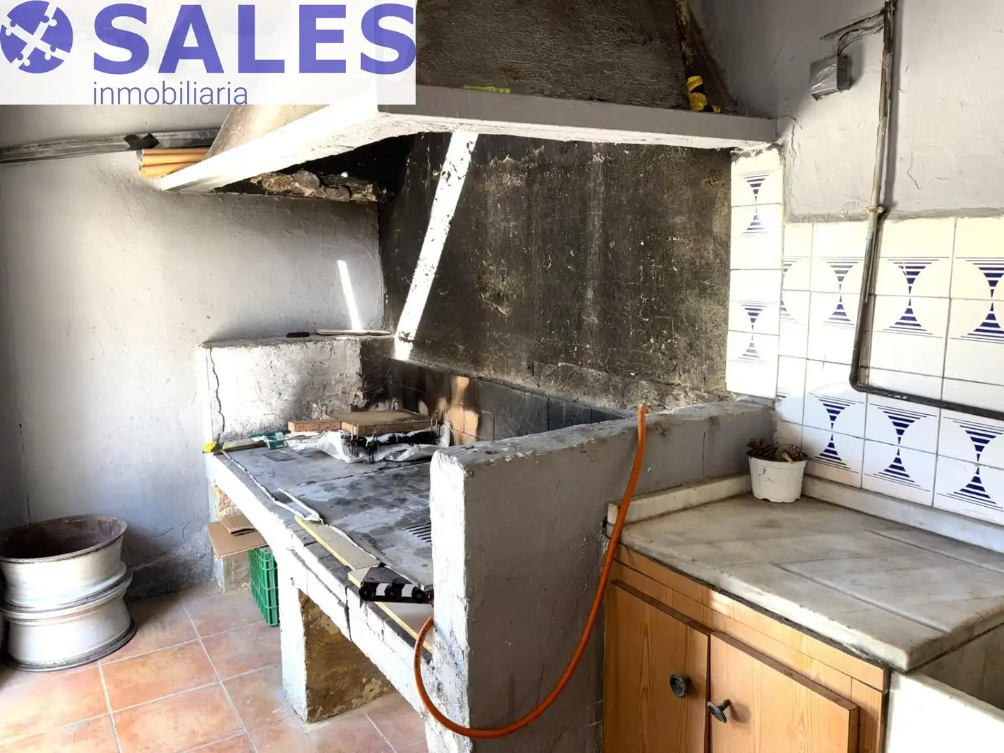 Cocina de Casa o chalet en venta en Montserrat con Jardín privado, Terraza y Trastero