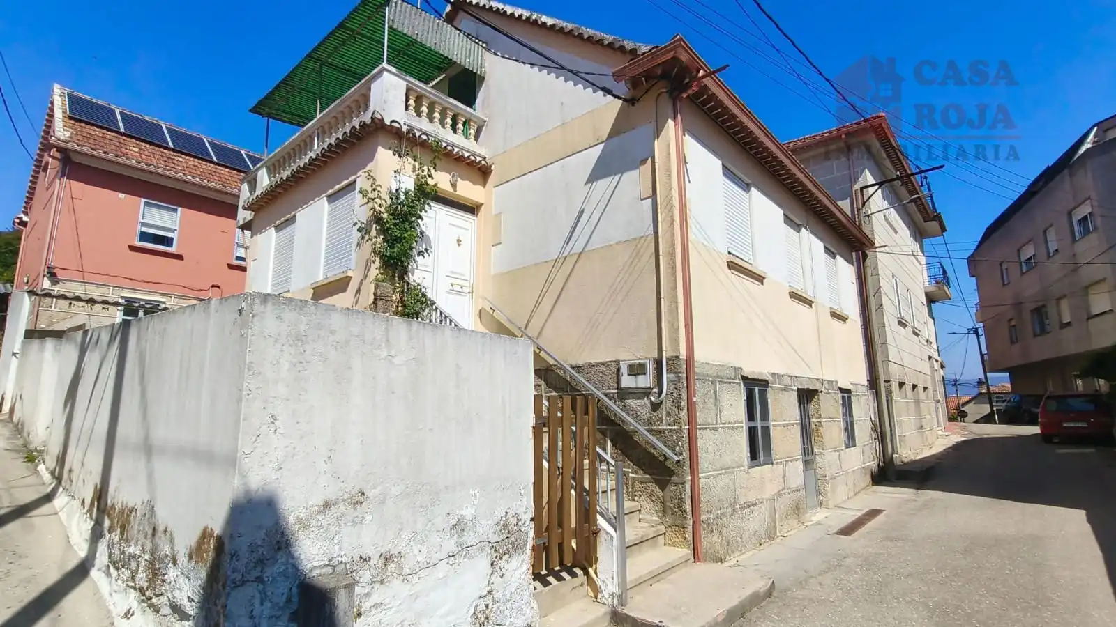 Exterior view of Houses for sale in Moaña  with Terrace, Storage room and Furnished