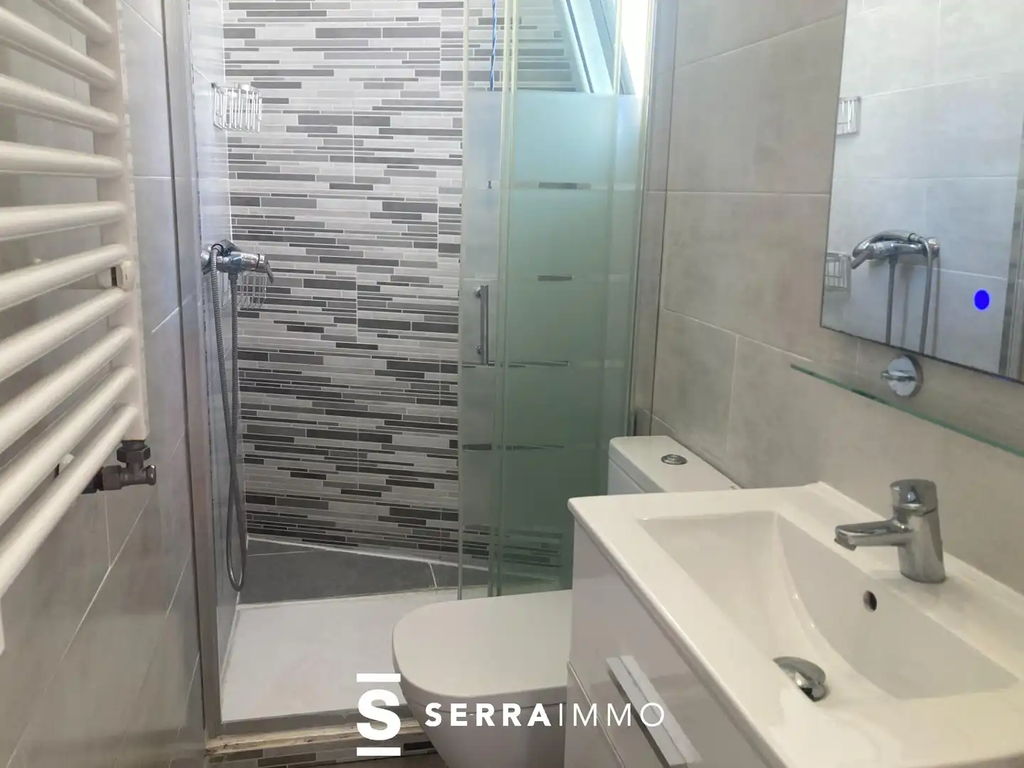 Bathroom of Attic for rent in Sitges  with Heating