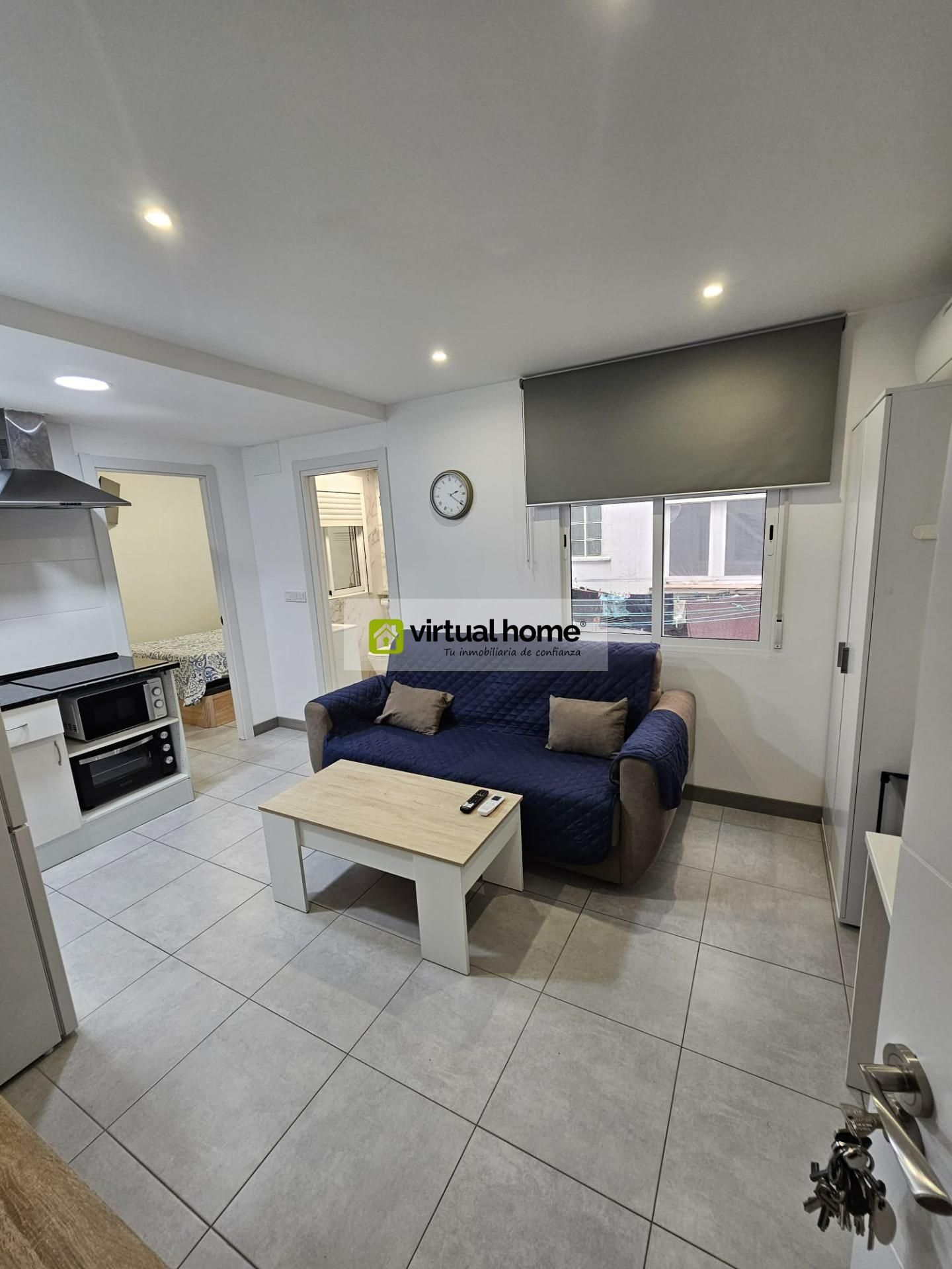 Sala de estar de Piso de alquiler en Benidorm con Aire acondicionado