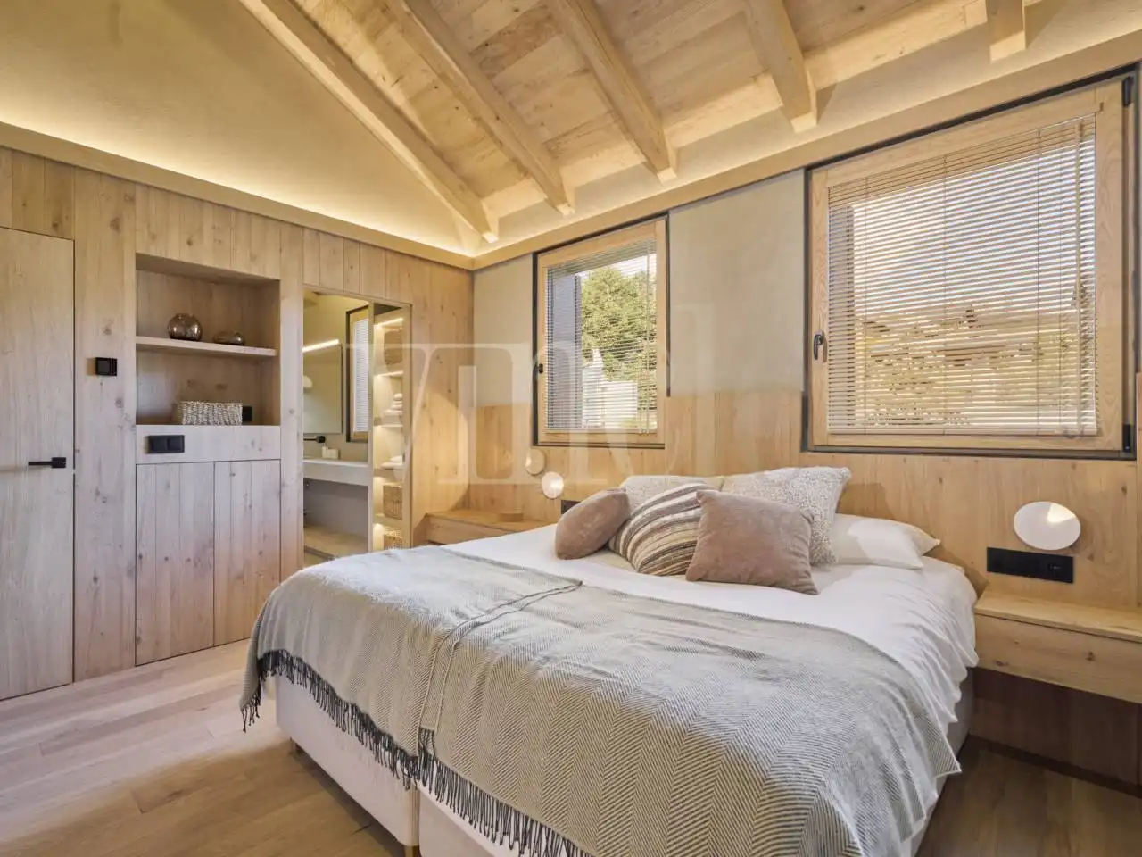 Habitación de Casa o chalet en venta en Ger con Aire acondicionado, Calefacción y Jardín privado