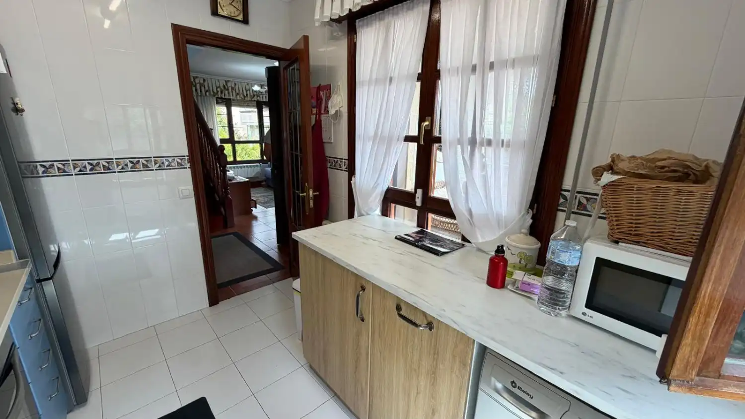 Küche von Einfamilien-Reihenhaus zum Verkauf in Argoños  mit Heizung und Terrasse