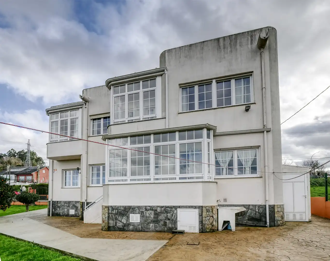 Vista exterior de Casa o chalet en venta en Bergondo con Calefacción, Jardín privado y Horno