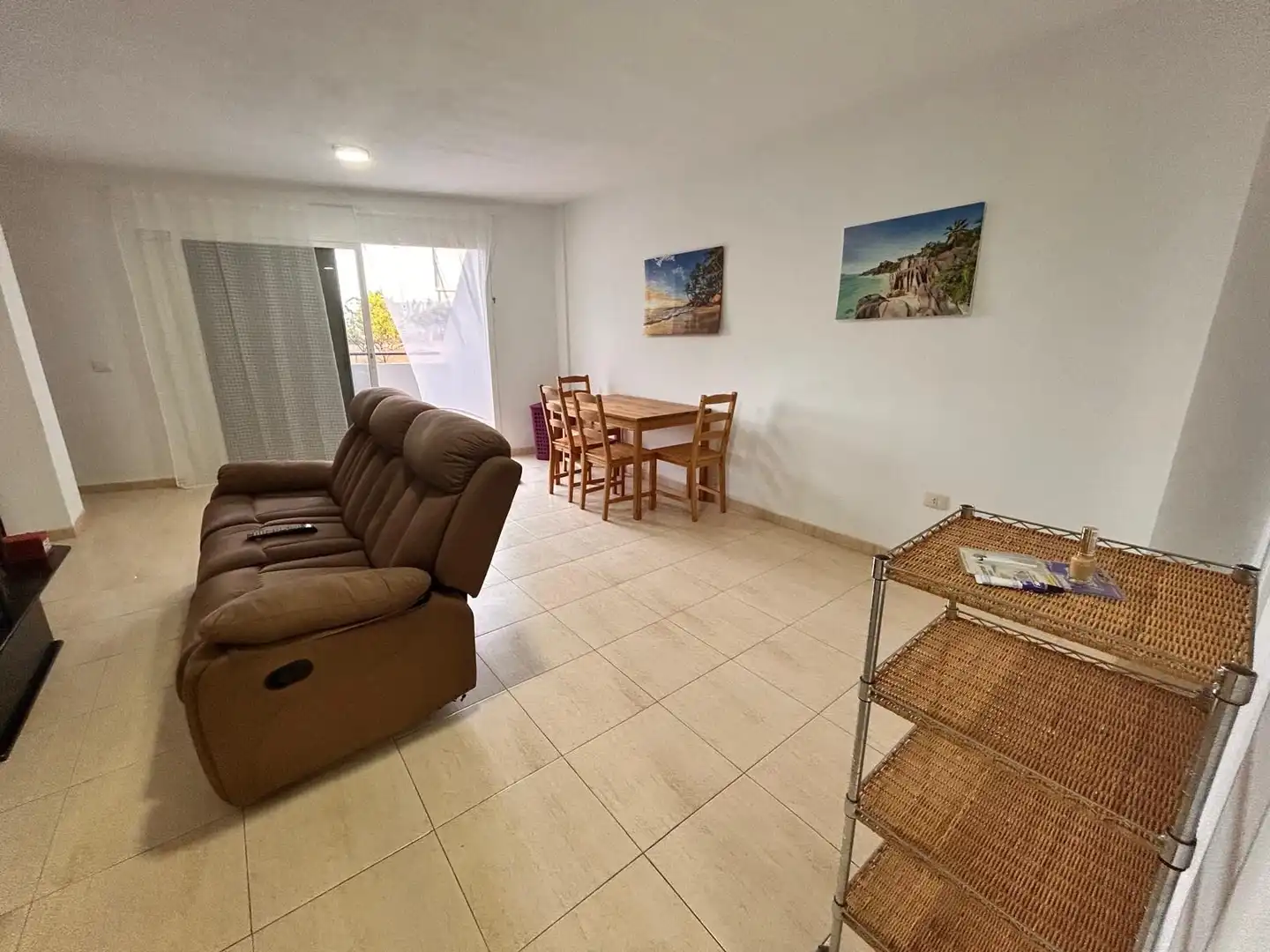 Sala de estar de Piso de alquiler en El Rosario con Terraza y Amueblado