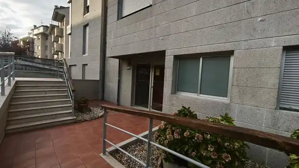 Vista exterior de Apartament en venda en Baiona amb Calefacció, Parquet i Terrassa