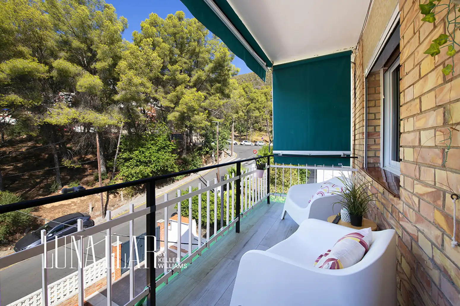 Balcony of Attic for sale in Castelldefels  with Air Conditioner and Terrace
