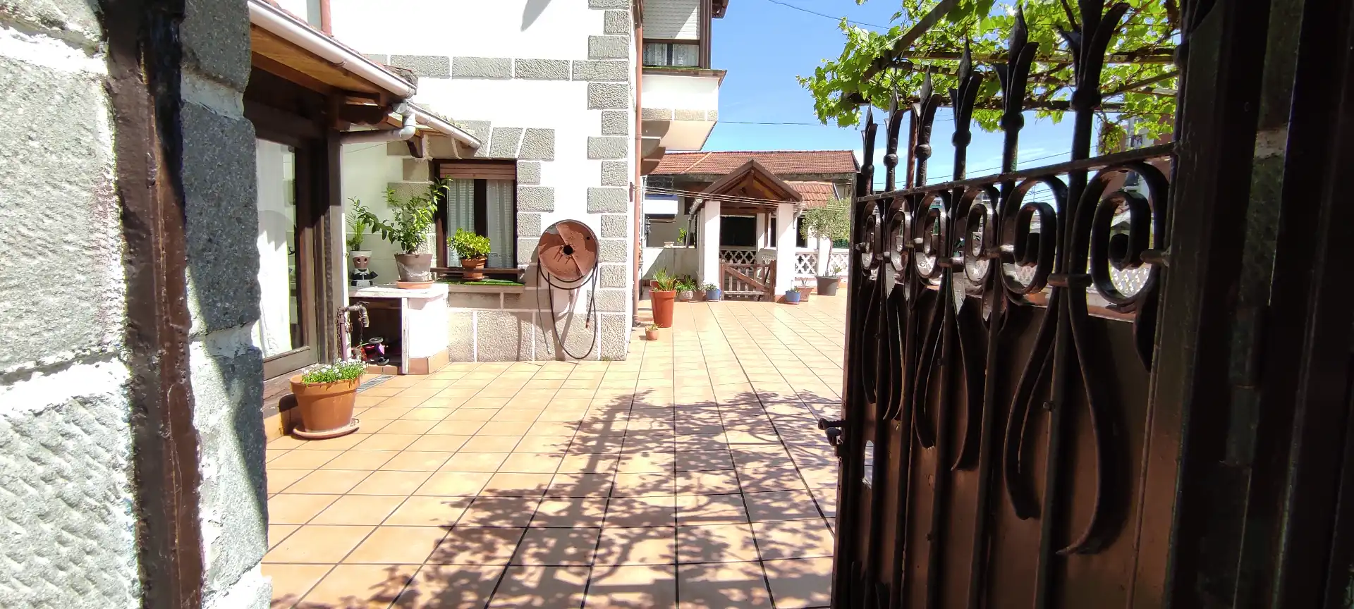 Terrassa de Casa o xalet en venda en Valle de Trápaga-Trapagaran amb Calefacció, Parquet i Terrassa