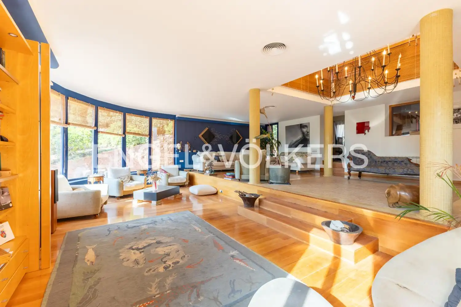 Sala de estar de Casa o chalet en venta en Gilet con Aire acondicionado, Calefacción y Jardín privado