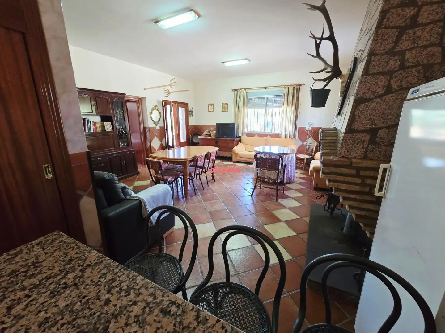 Sala d'estar de Casa o xalet en venda en Alcaracejos amb Traster i Piscina