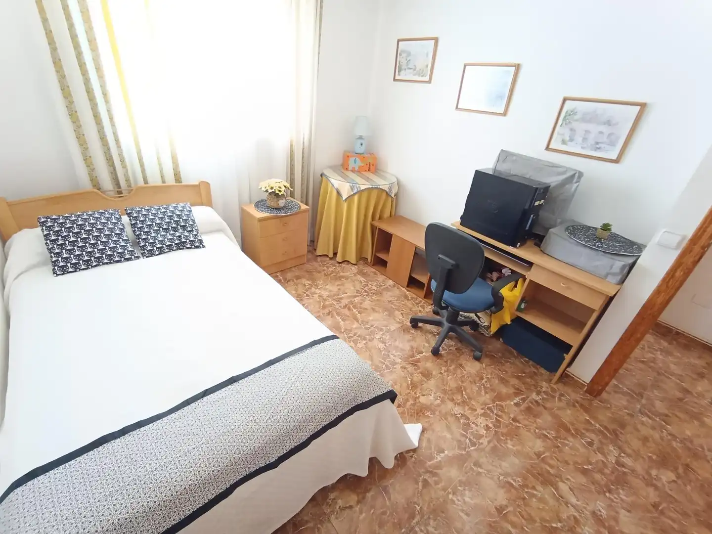 Schlafzimmer von Einfamilien-Reihenhaus zum Verkauf in Ulea mit Klimaanlage, Heizung und Terrasse