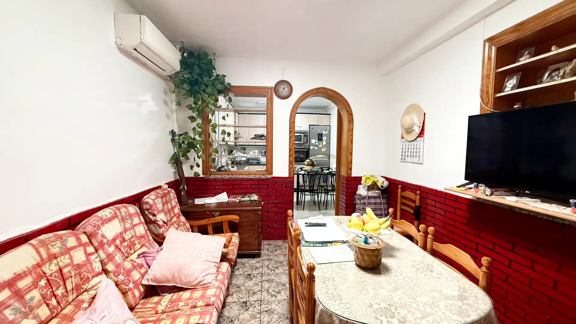 Sala de estar de Casa o chalet en venta en Roquetas de Mar con Terraza y Amueblado
