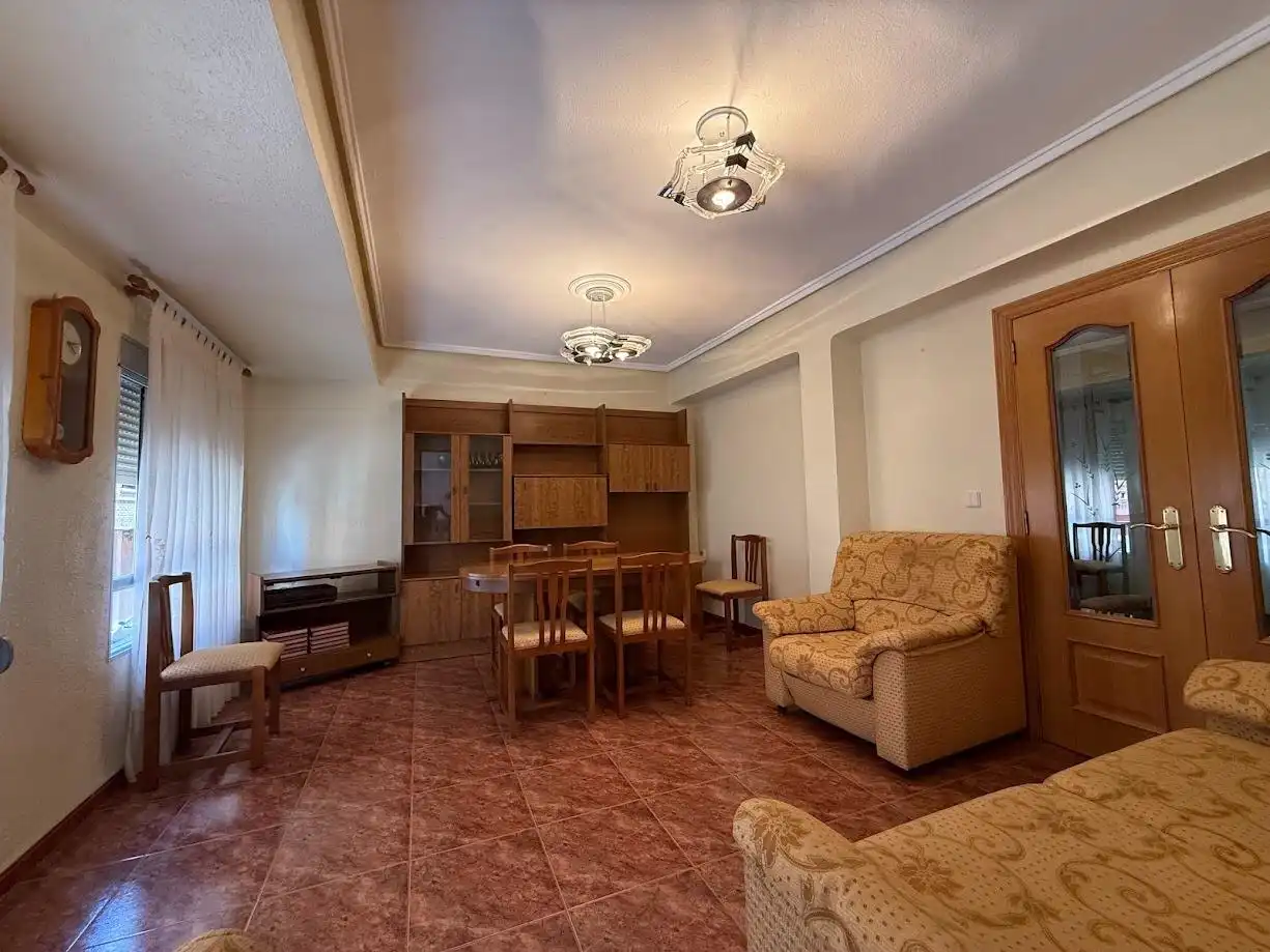Sala de estar de Piso en venta en Alaquàs con Amueblado y Balcón