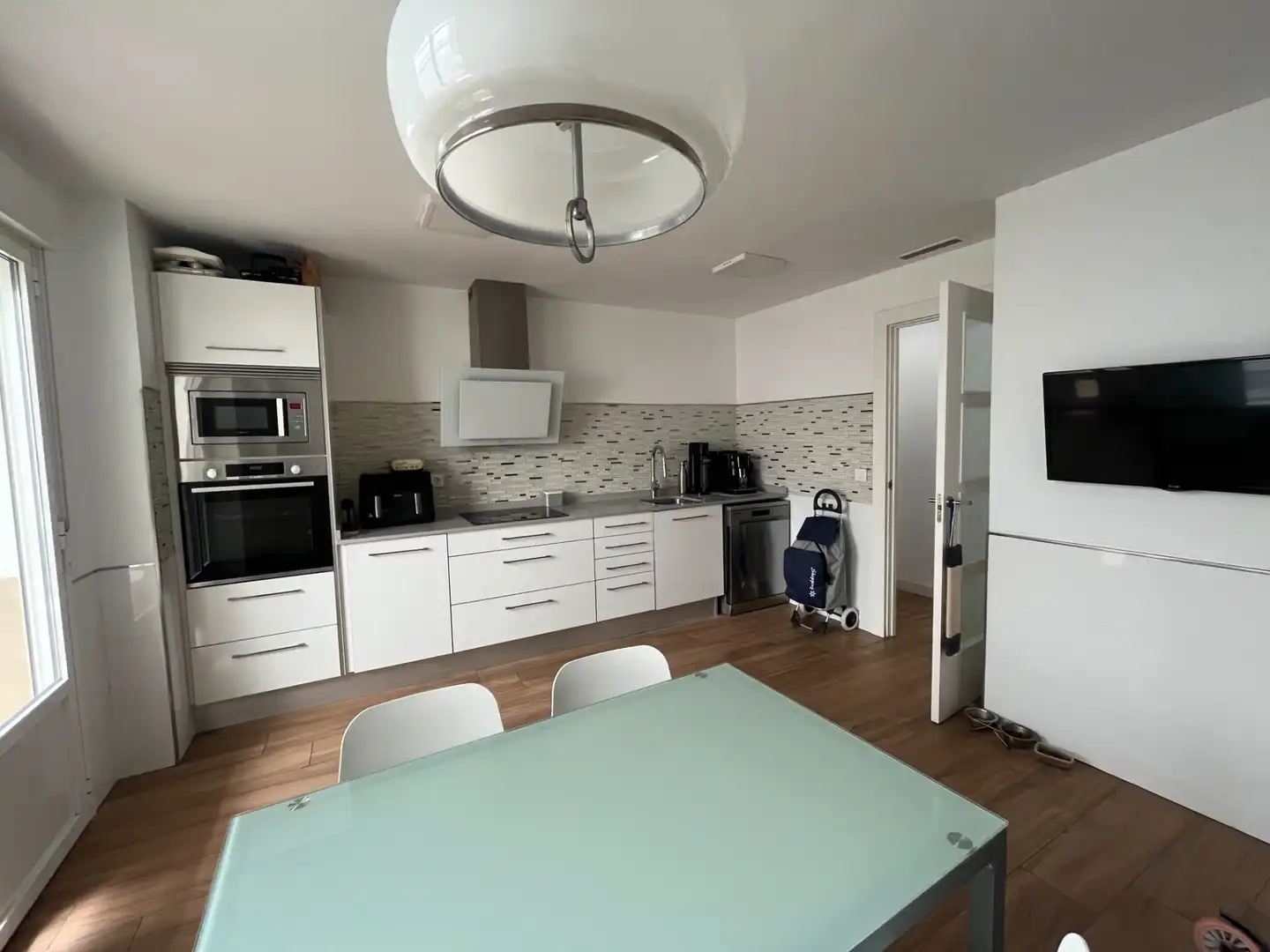 Cocina de Piso en venta en Sagunto / Sagunt con Parquet, Amueblado y Horno