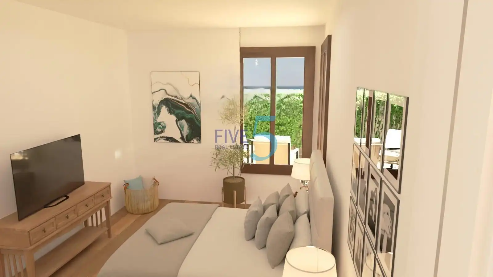 Schlafzimmer von Dachboden zum Verkauf in Vera mit Schwimmbad