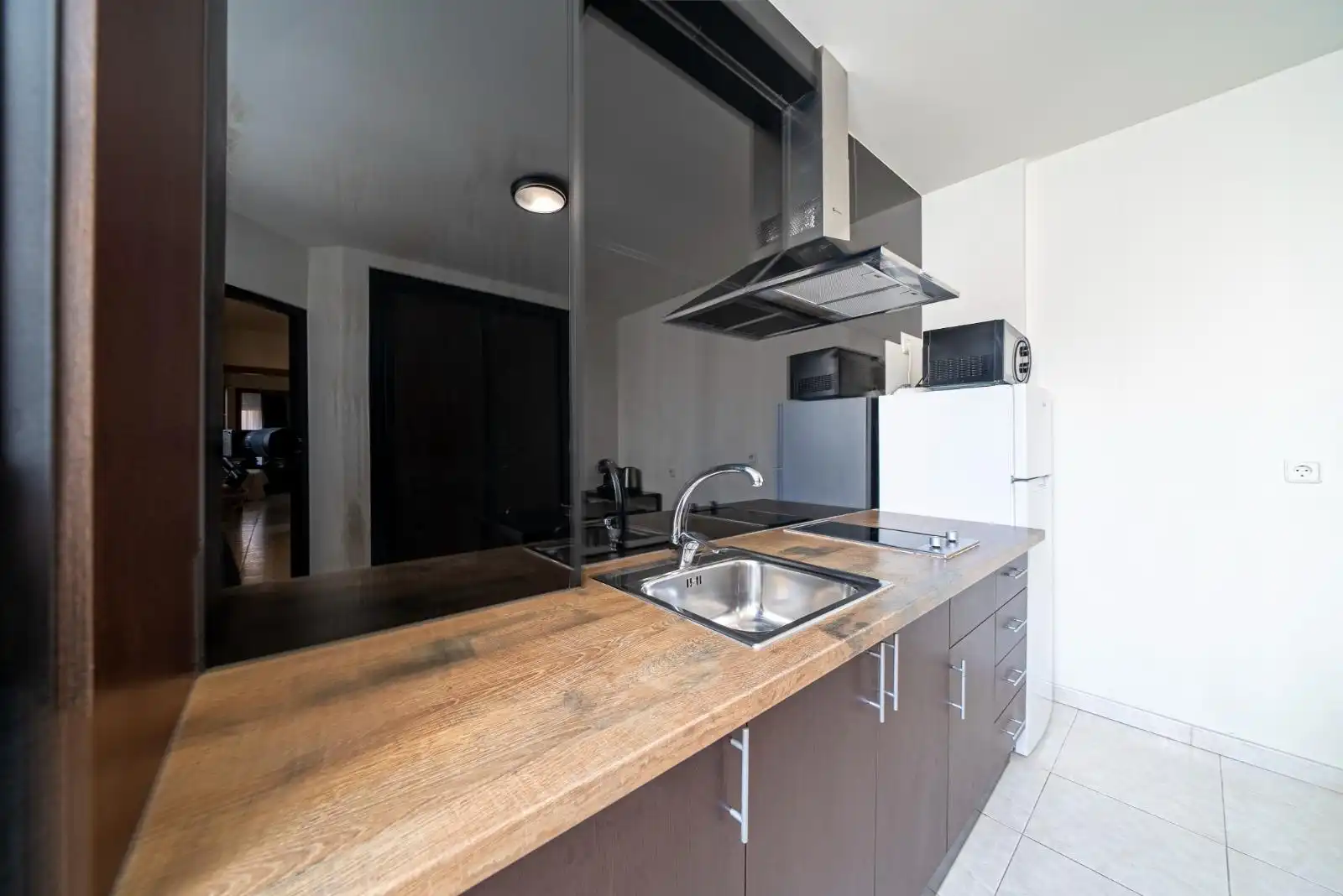 Cuina de Apartament de lloguer en Alicante / Alacant amb Aire condicionat, Calefacció i Moblat
