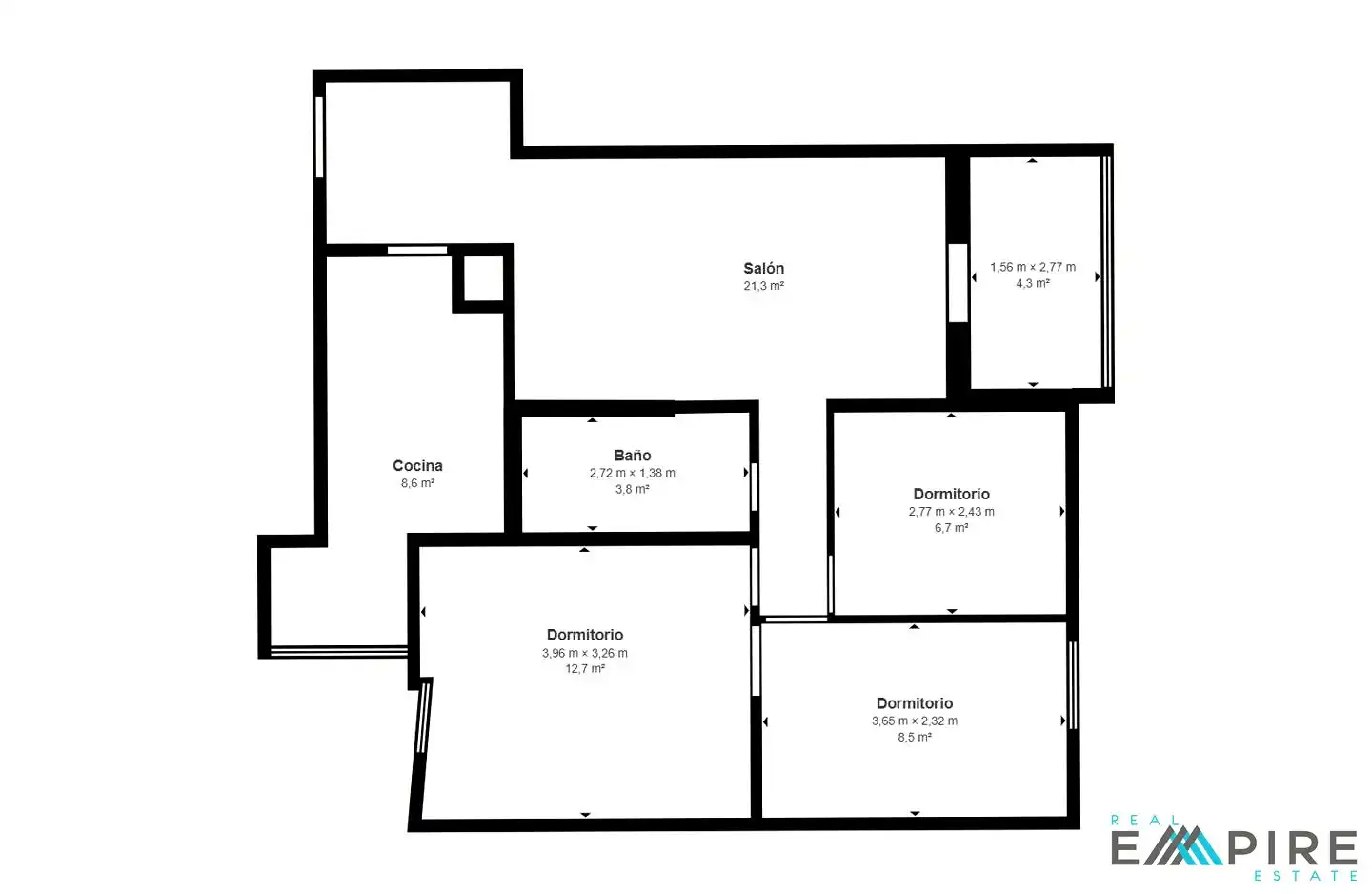 Piso en venta en Getafe con Aire acondicionado, Calefacción y Terraza