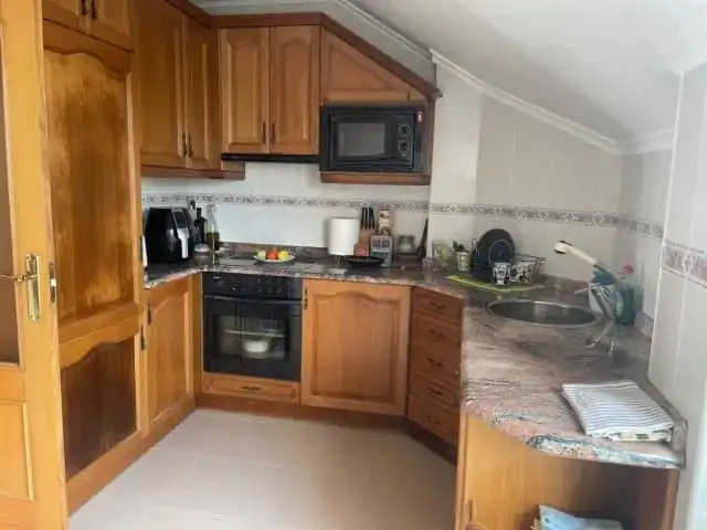 Kitchen of Flat for sale in Meruelo  with Heating, Terrace and Storage room