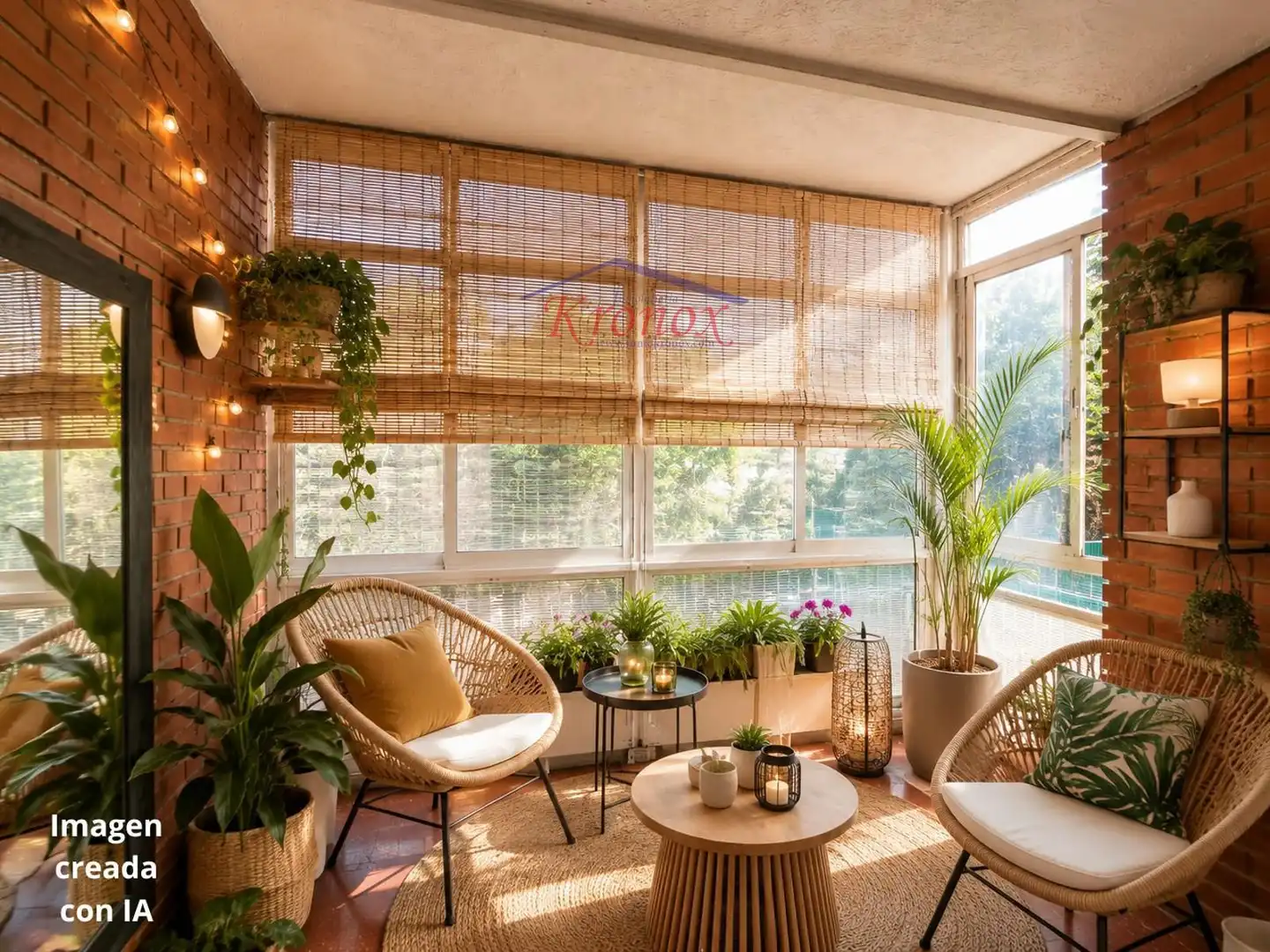 Balcony of Flat for sale in Madrid  with Heating, Terrace and Furnished