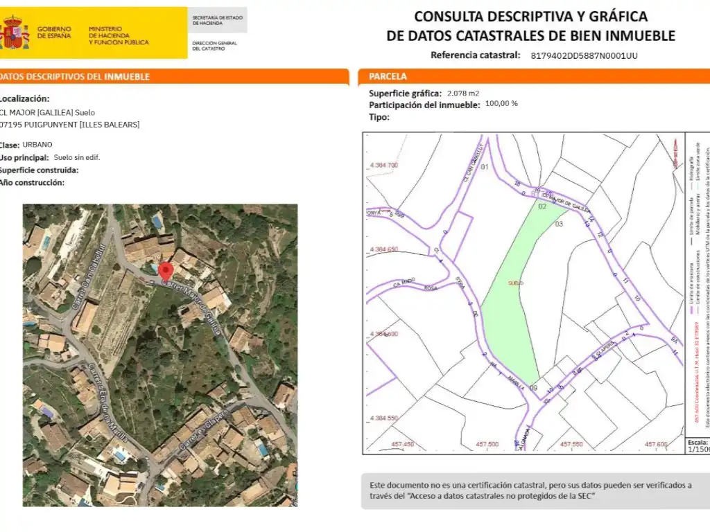 Residential land for sale in Puigpunyent, imagen 33