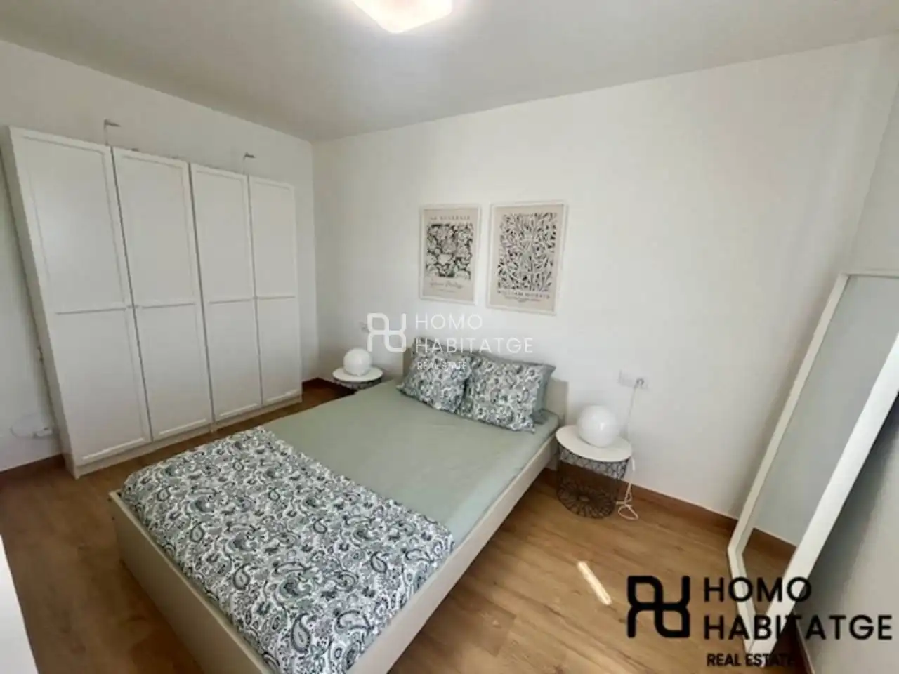 Schlafzimmer von Wohnung zum Verkauf in Rubí mit Parkett, Terrasse und Balkon