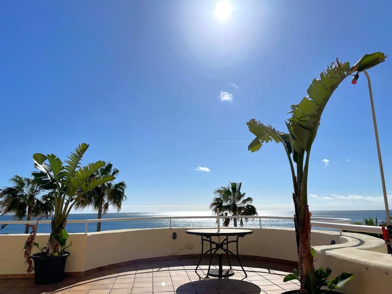 Terrassa de Apartament de lloguer en Estepona amb Terrassa, Moblat i Internet