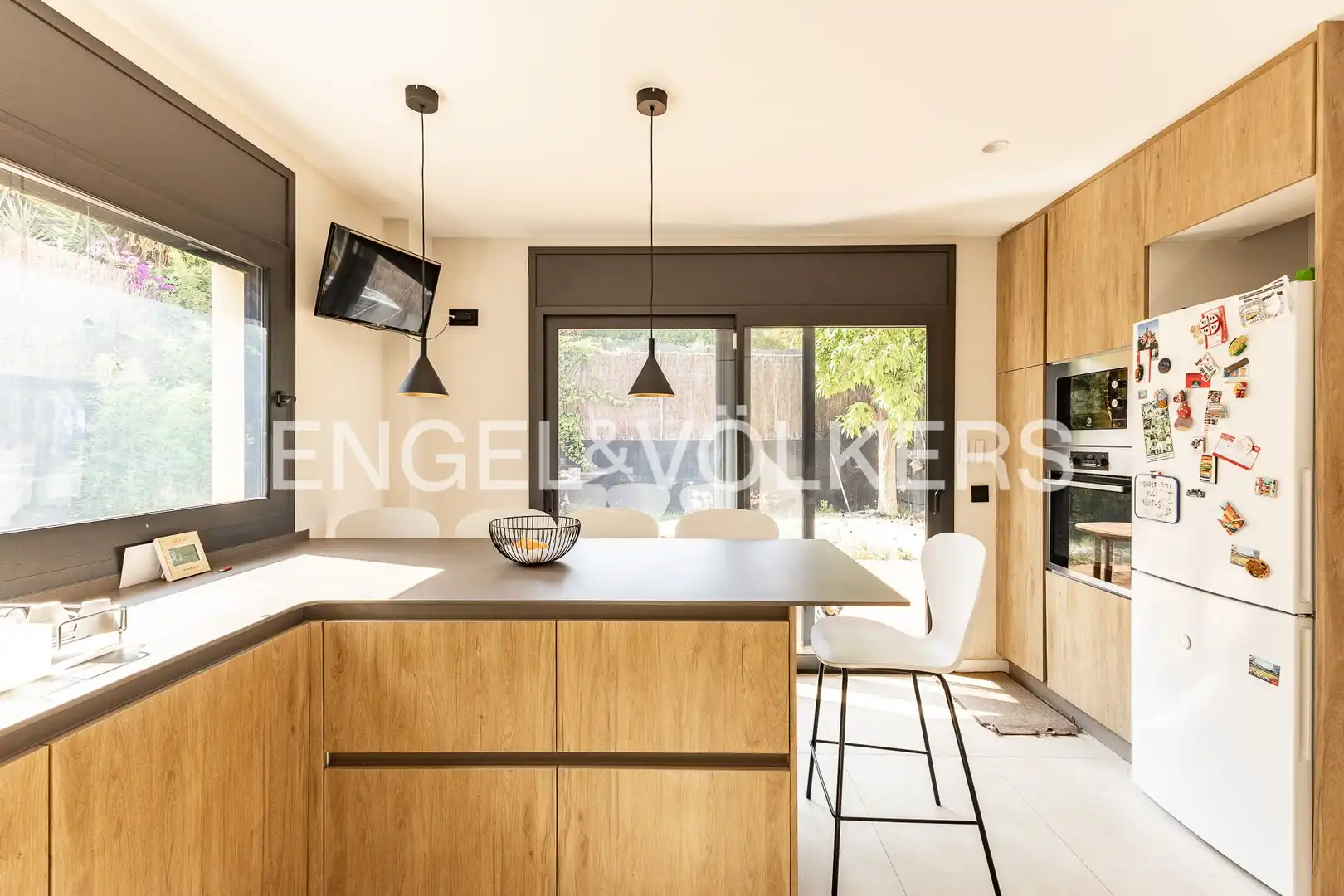 Kitchen of Detached homes for sale in Argentona  with Heating, Private garden and Terrace