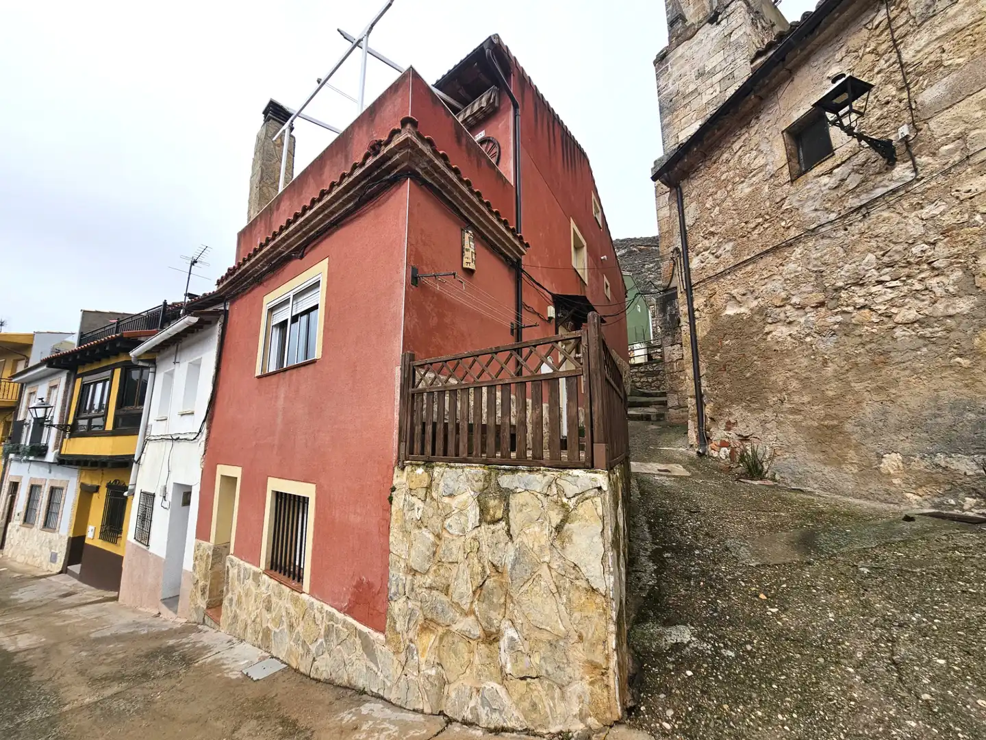 Vista exterior de Casa o chalet en venta en Argecilla con Calefacción, Terraza y Trastero