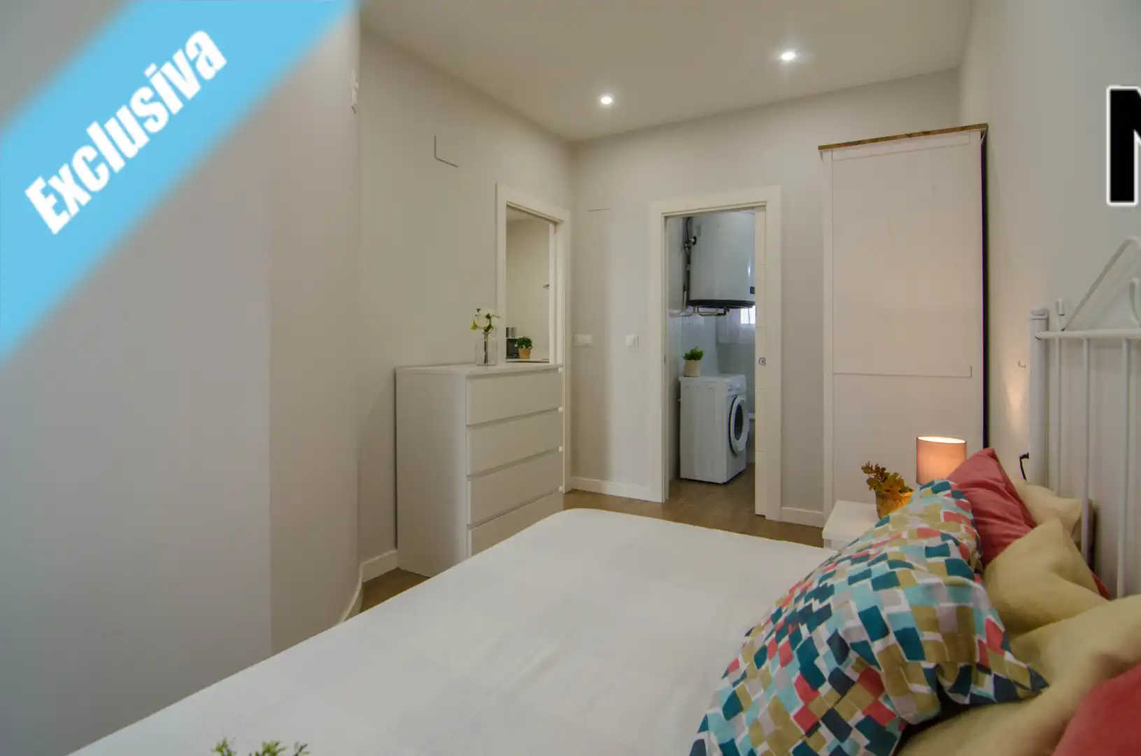 Bedroom of Flat for sale in Colindres  with Furnished