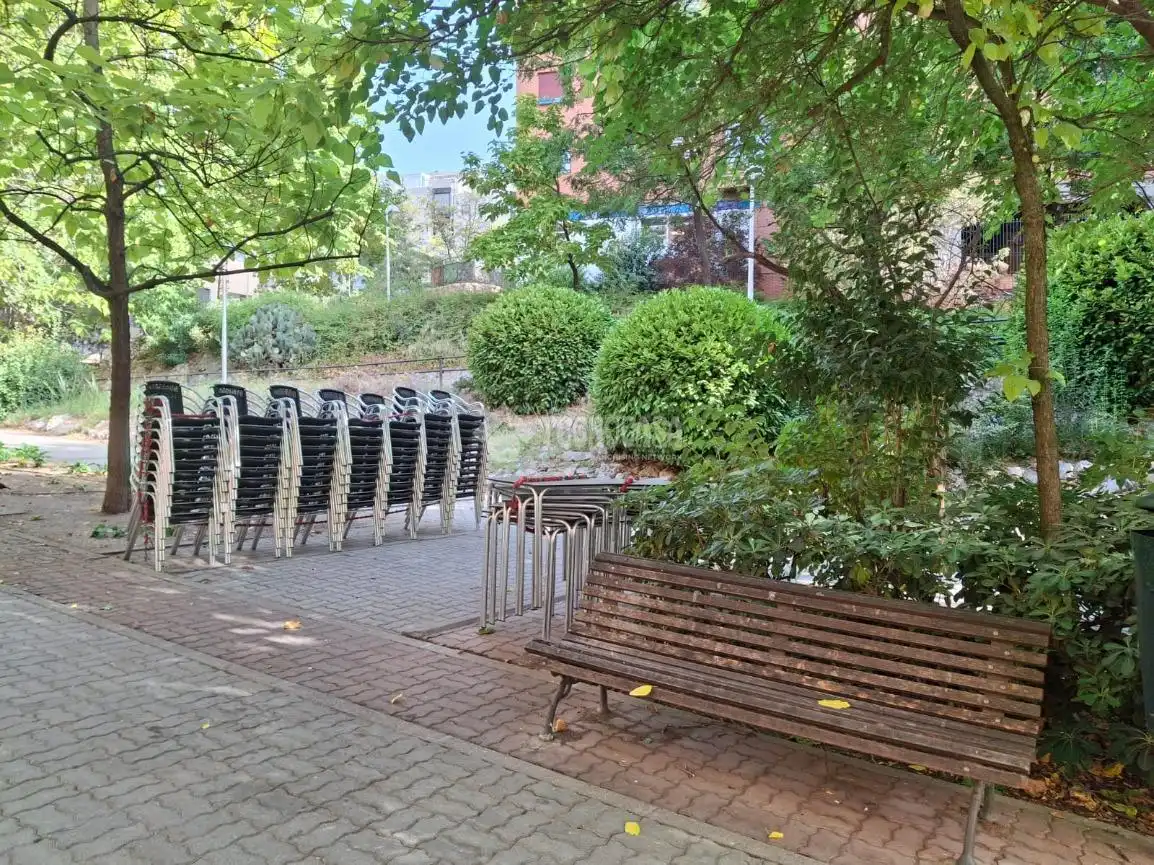 Vista exterior de Local en venta en Madrid con Aire acondicionado