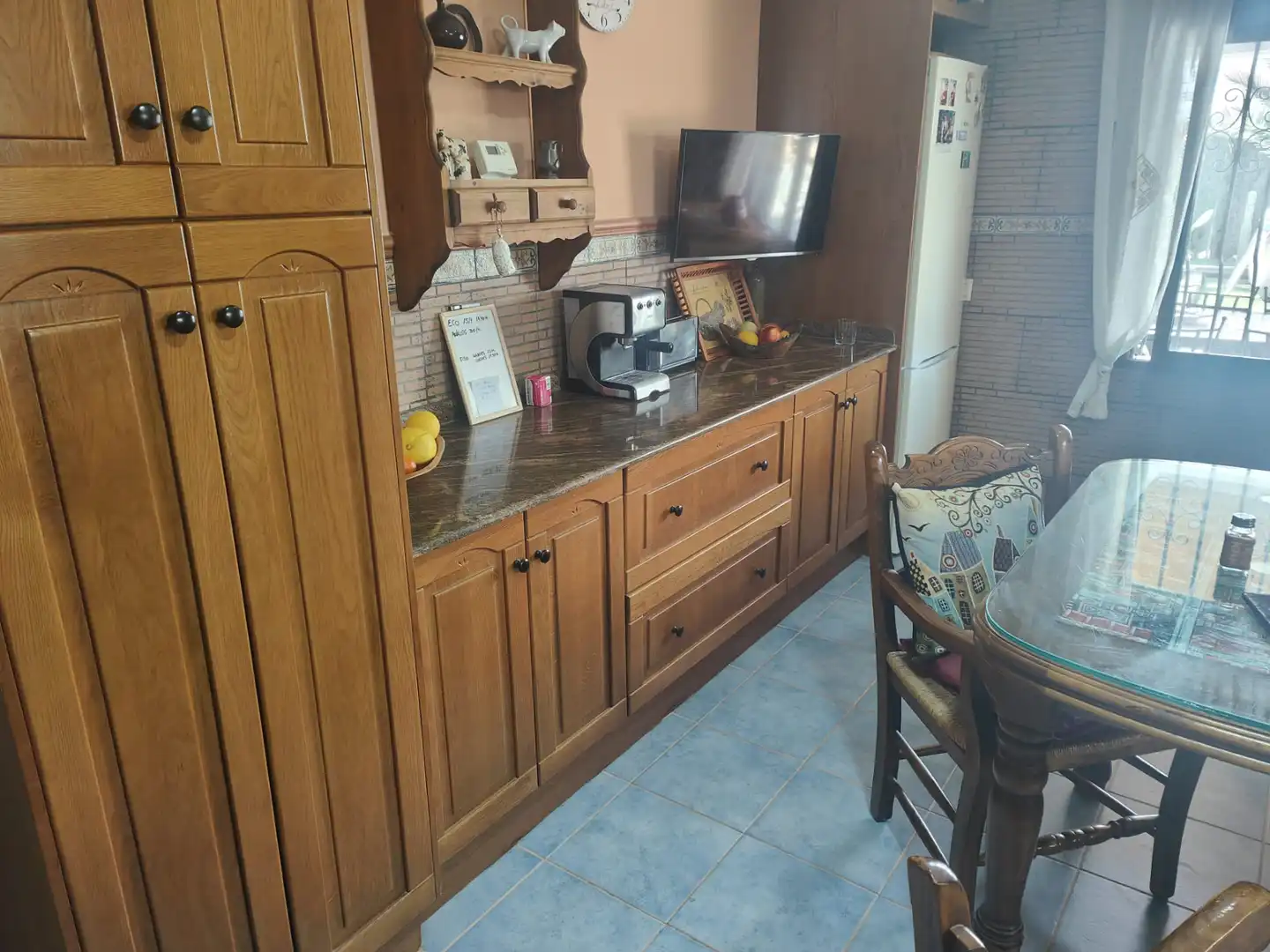 Cocina de Casa o chalet en venta en Castalla con Aire acondicionado, Amueblado y Horno