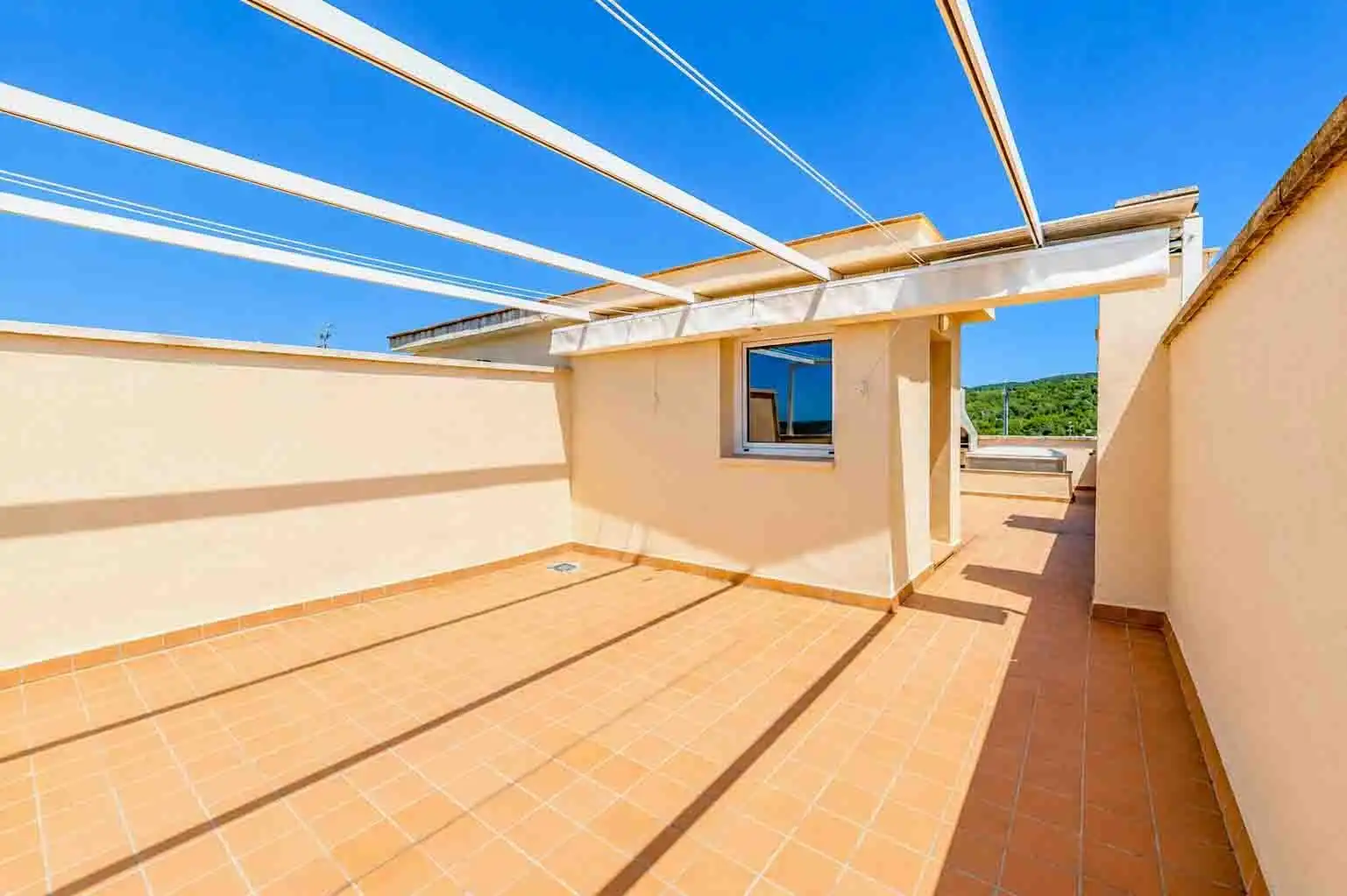 Terrace of Flat for sale in Sitges  with Air Conditioner, Heating and Parquet flooring