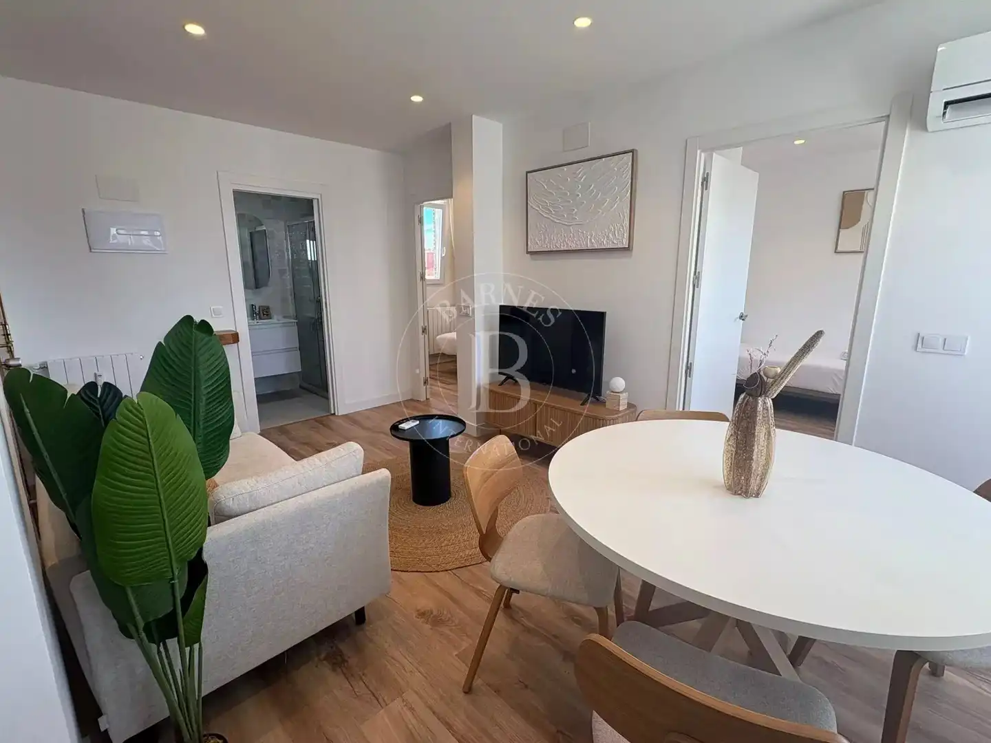 Living room of Attic for rent in Madrid  with Air Conditioner, Heating and Terrace