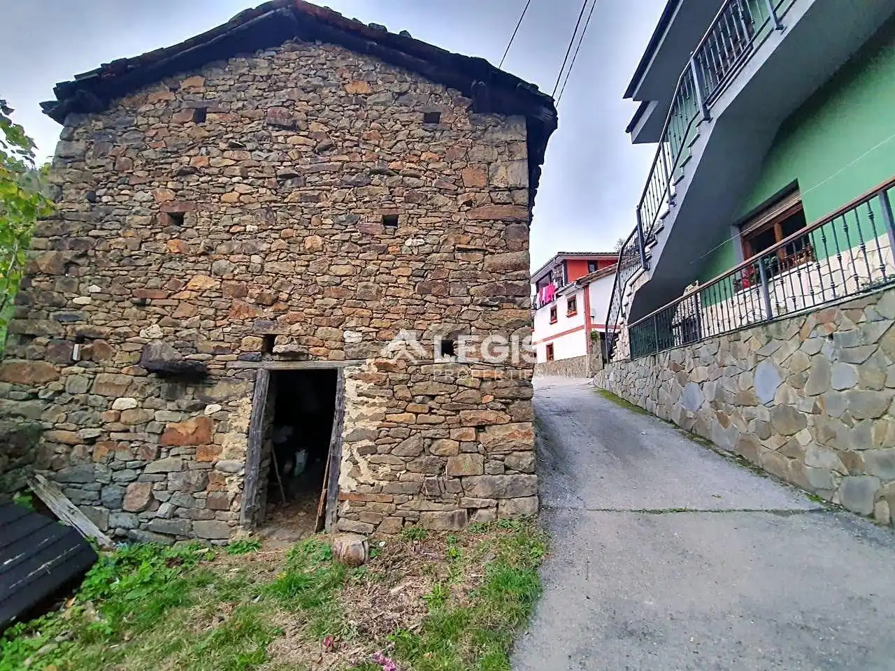 Vista exterior de Casa o chalet en venta en Aller con Terraza