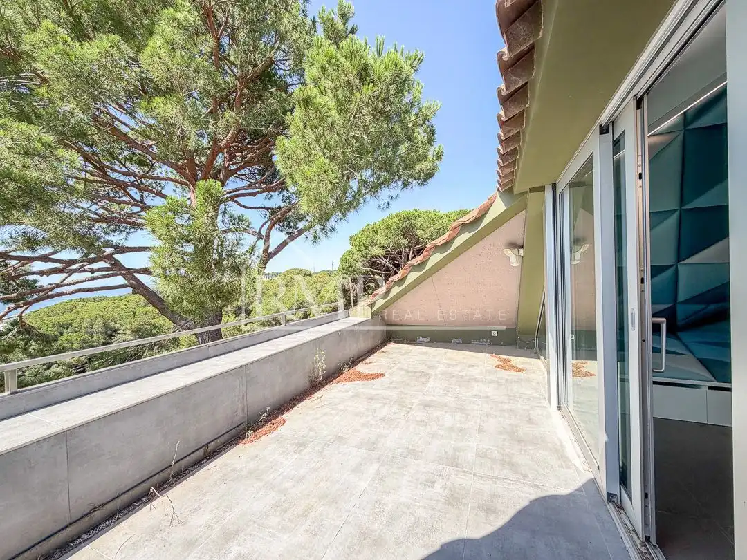 Terraza de Casa o chalet en venta en Arenys de Mar con Aire acondicionado, Calefacción y Jardín privado