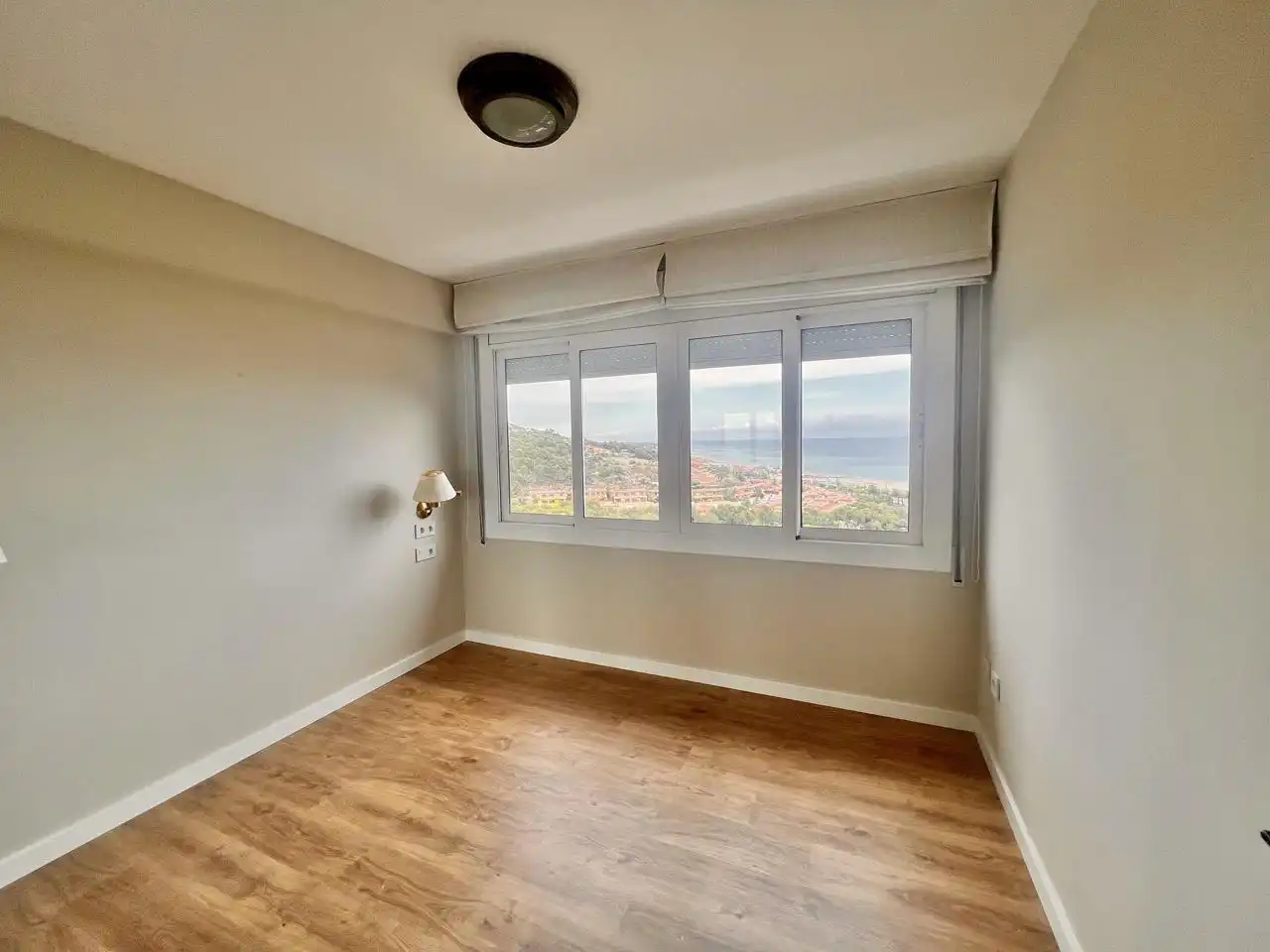 Schlafzimmer von Haus oder Chalet zur Miete in Sitges mit Klimaanlage, Privatgarten und Terrasse
