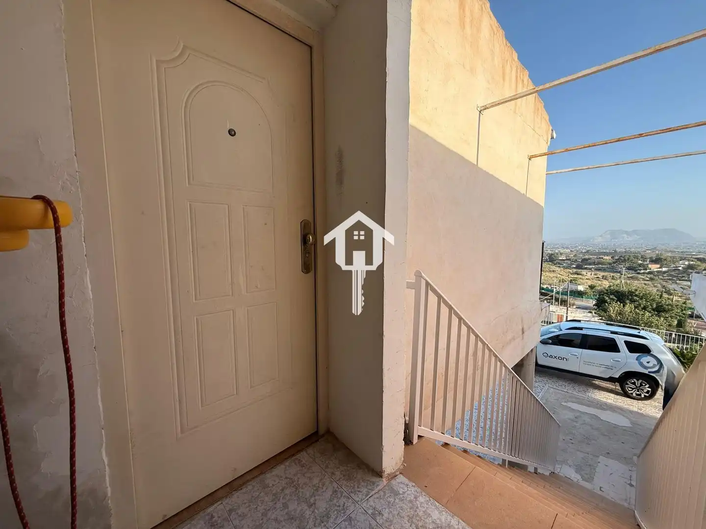Balcony of Houses for sale in San Vicente del Raspeig / Sant Vicent del Raspeig  with Air Conditioner, Private garden and Terrace