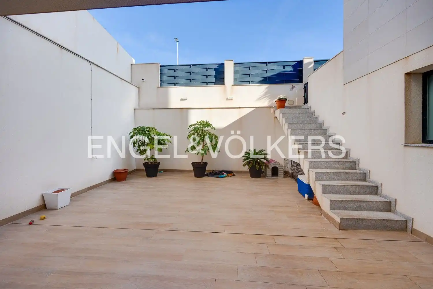Terraza de Casa o chalet en venta en San Pedro del Pinatar con Aire acondicionado, Calefacción y Jardín privado